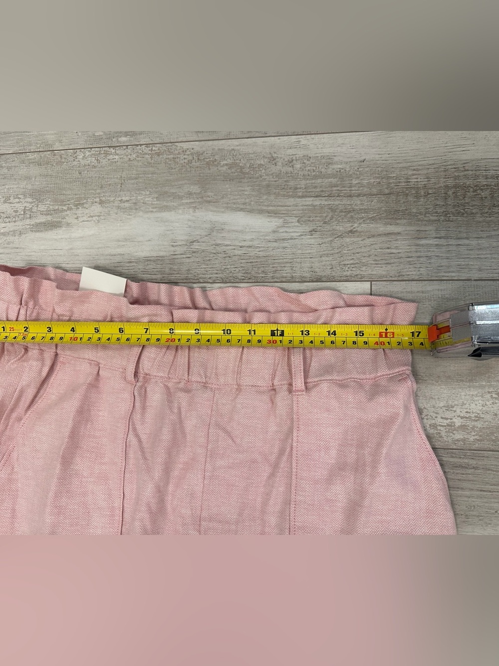 Banana Republic Linen Blend Tie Waist Shorts - size L NWT - Picture 7 of 8